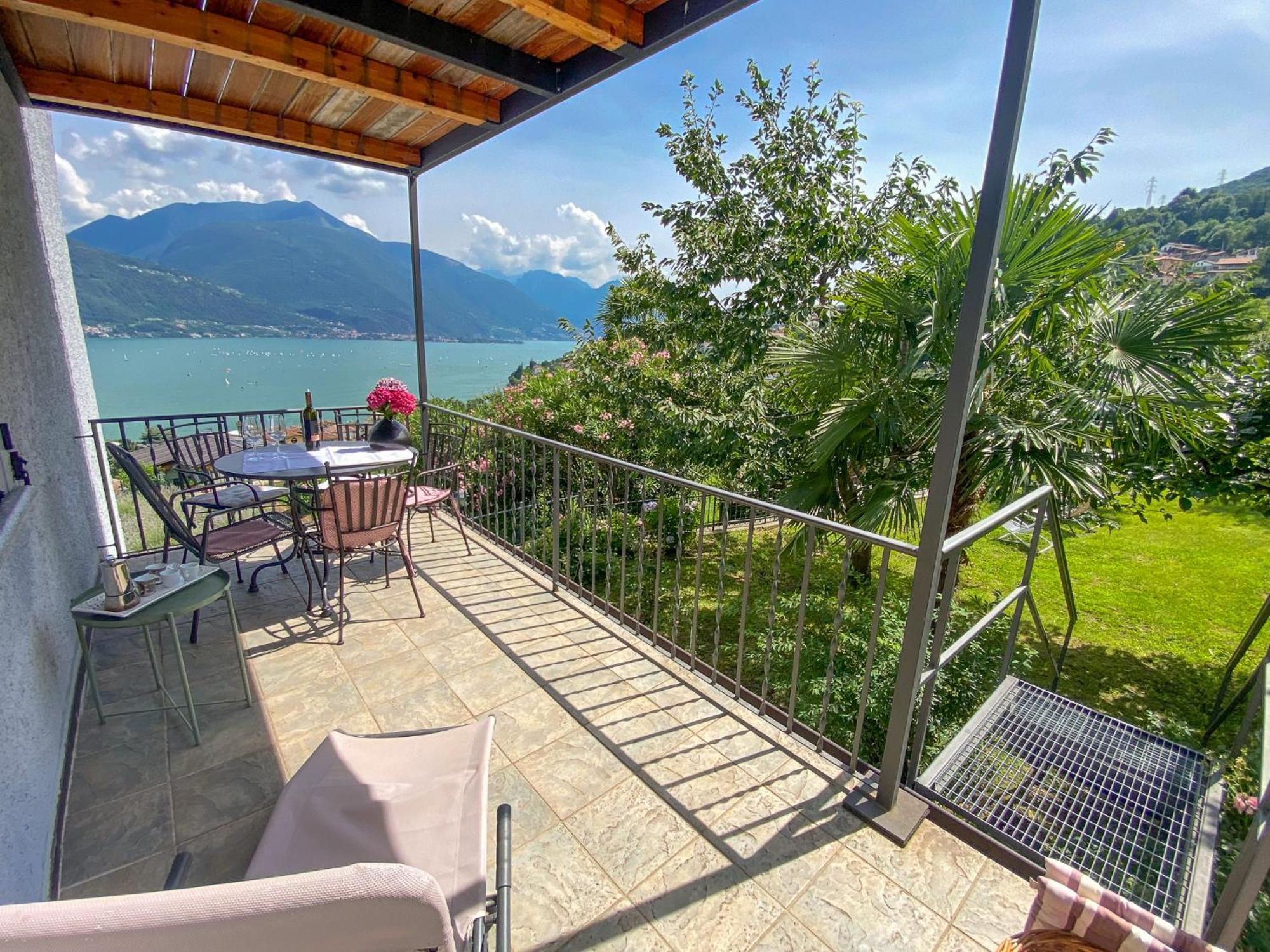 Tre Terre Ferienwohnung Pianello Del Lario Екстериор снимка